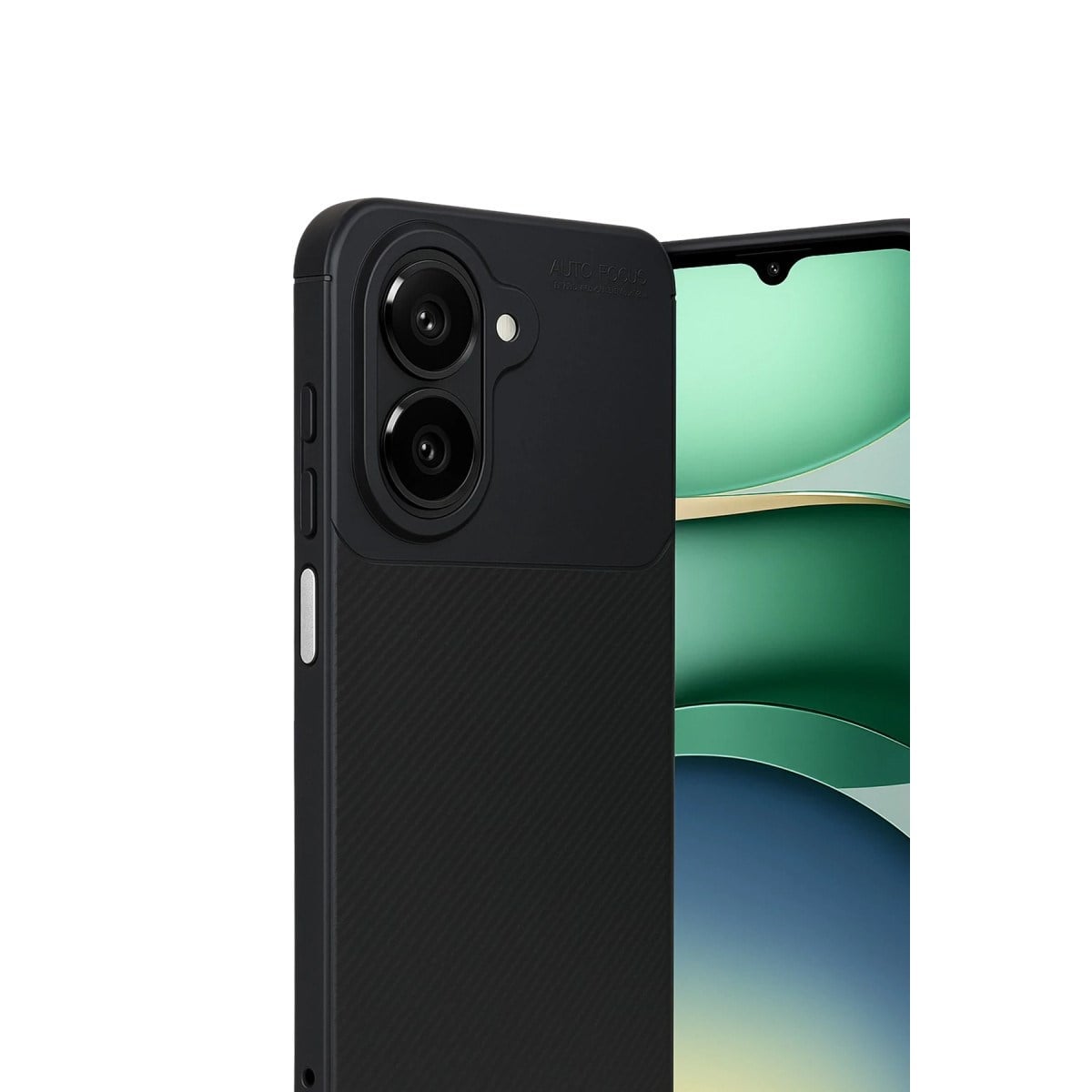 Galaxy A07 4G Auto Focus Karbon Kapak - Siyah