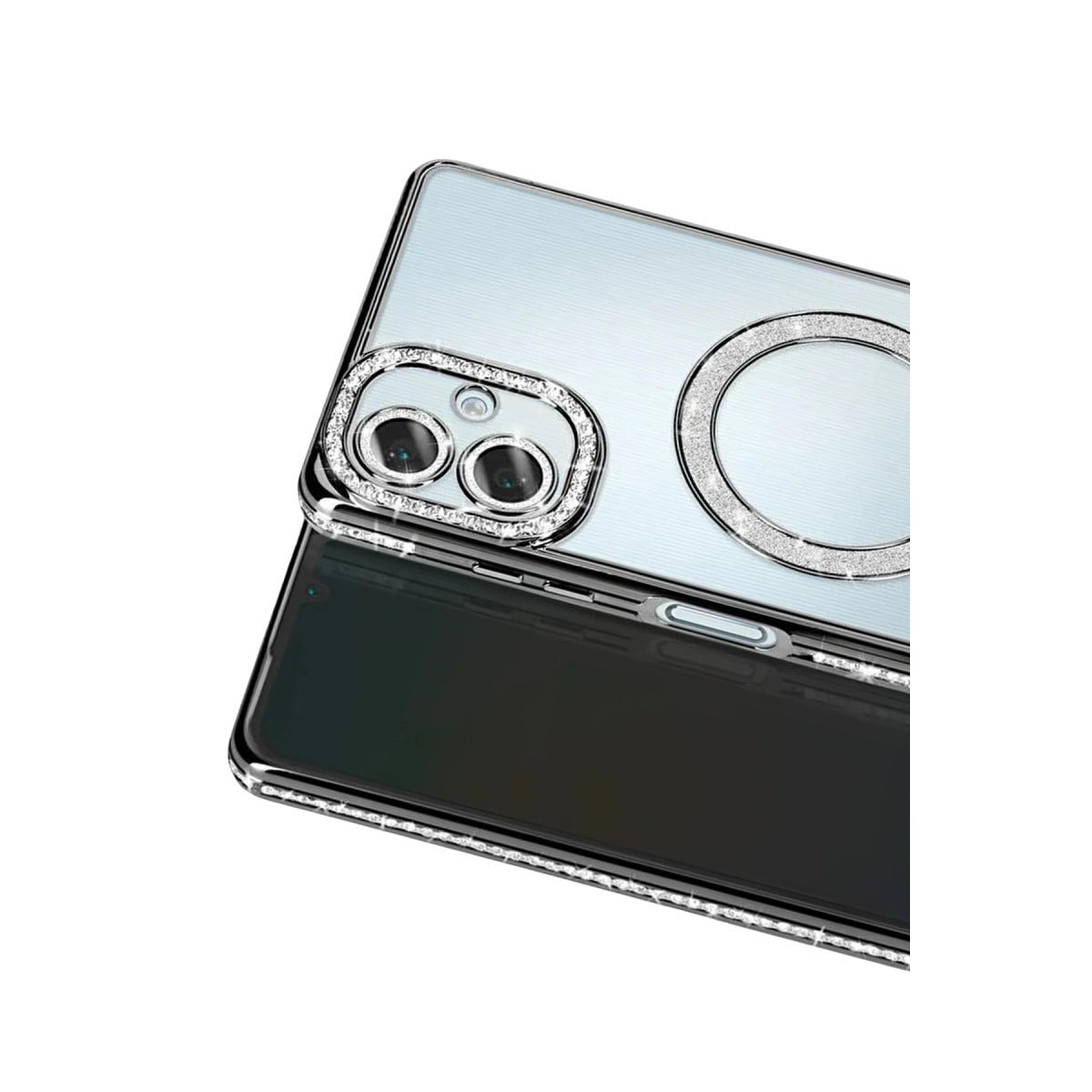 Galaxy A07 4G Joke Simli Magneticsafe Kılıf - Siyah