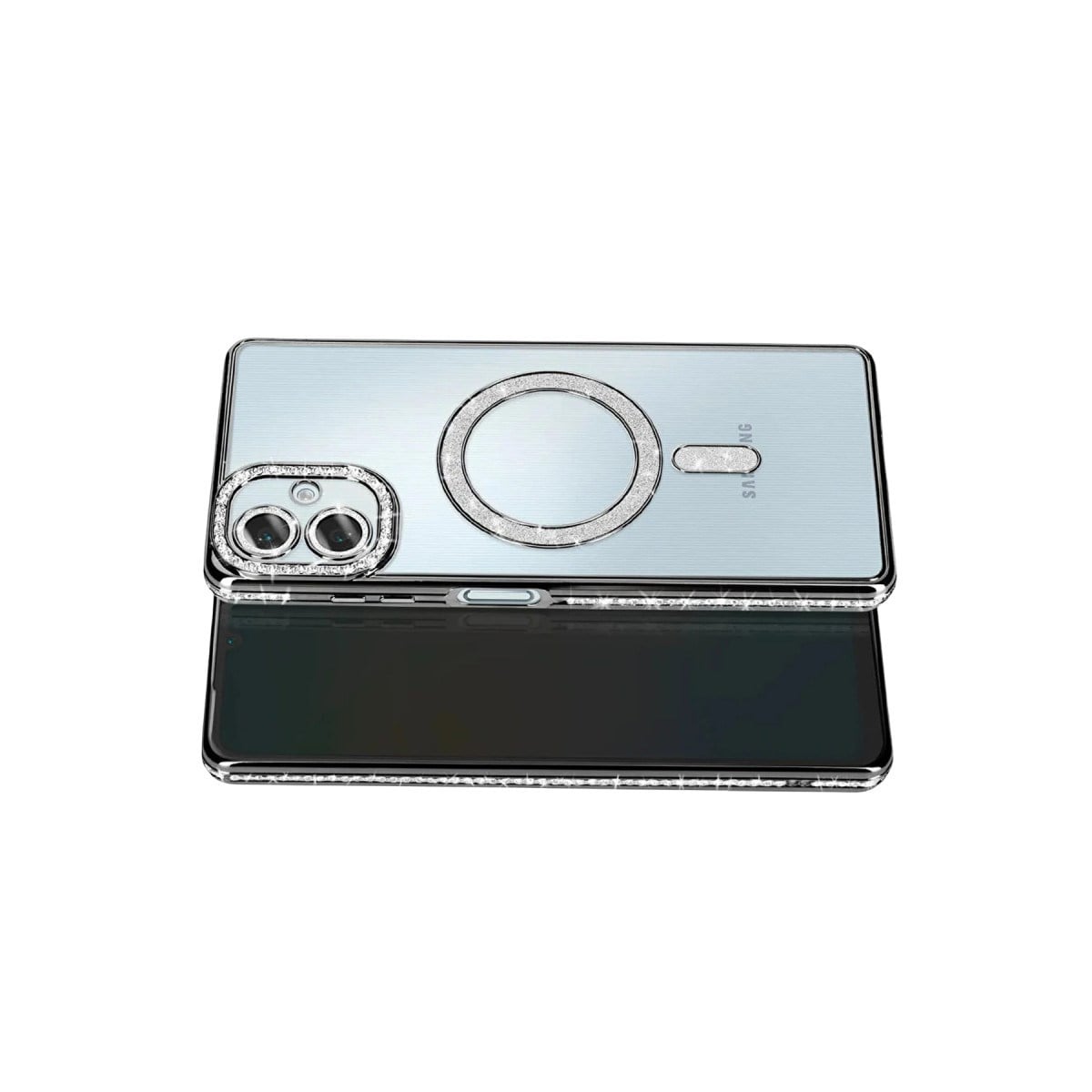 Galaxy A07 4G Joke Simli Magneticsafe Kılıf - Siyah