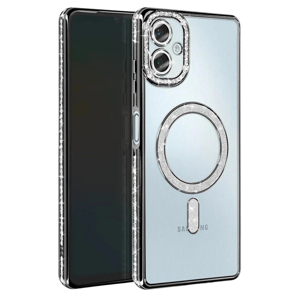 Galaxy A07 4G Joke Simli Magneticsafe Kılıf - Siyah