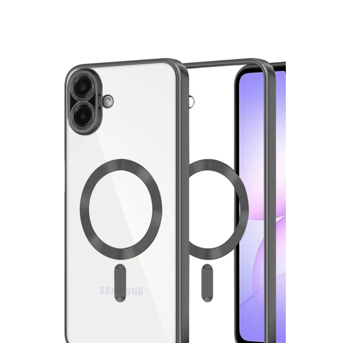 Galaxy A07 4G Kross Magneticsafe Kapak - Siyah