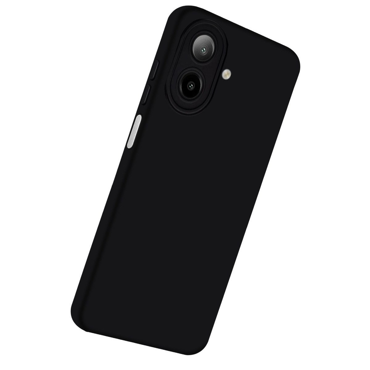 Galaxy A07 4G Nano içi Kadife Silikon - Siyah