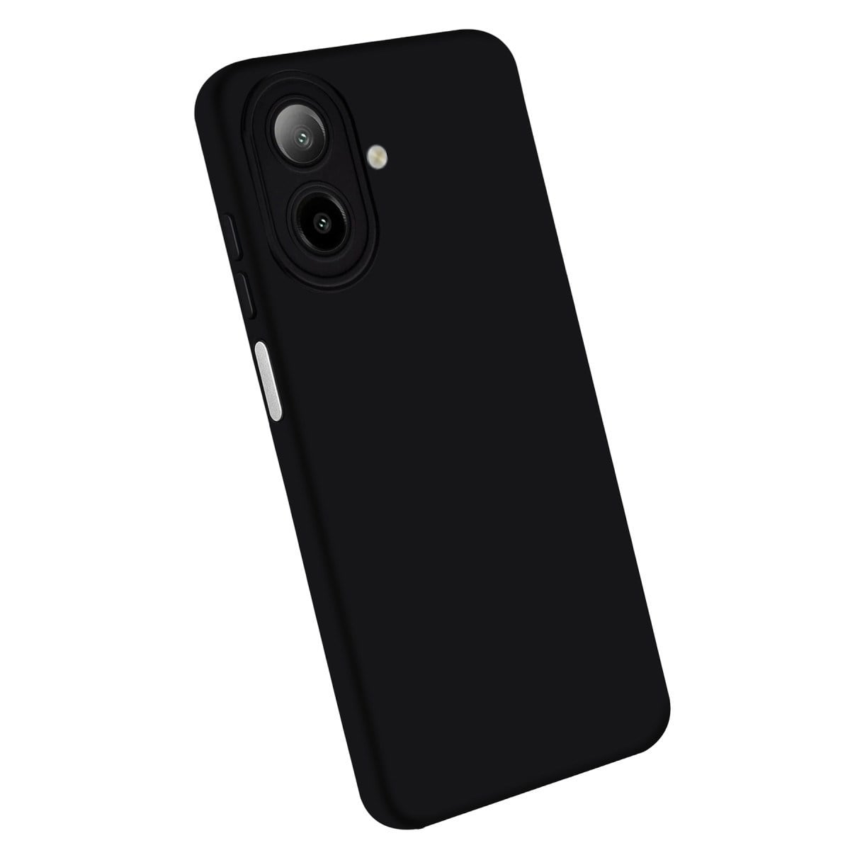 Galaxy A07 4G Nano içi Kadife Silikon - Siyah