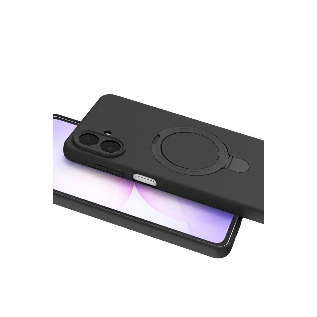 Galaxy A07 4G Regal Magsafe Standlı Kapak - Siyah