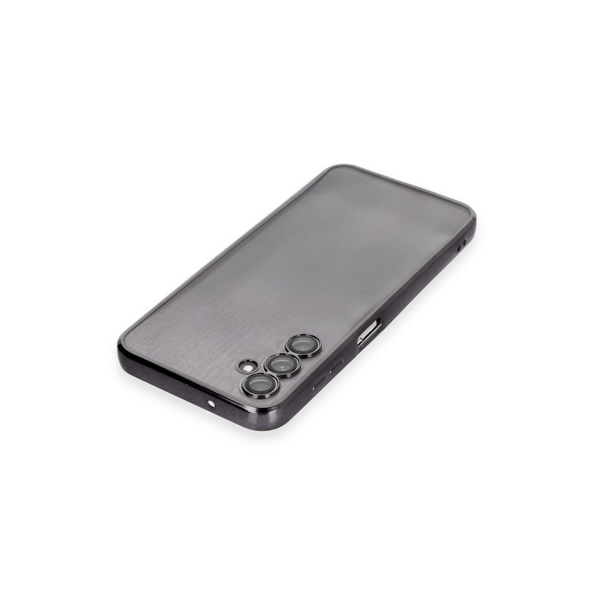 Galaxy A14 4G Kılıf Razer Lensli Silikon - Siyah