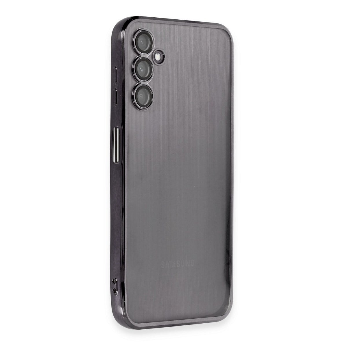 Galaxy A14 4G Kılıf Razer Lensli Silikon - Siyah