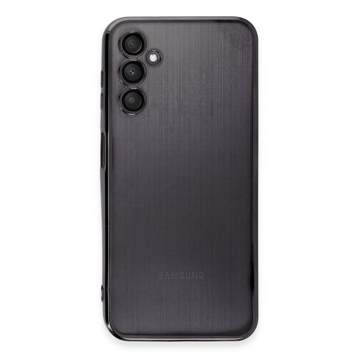 Galaxy A14 4G Kılıf Razer Lensli Silikon - Siyah
