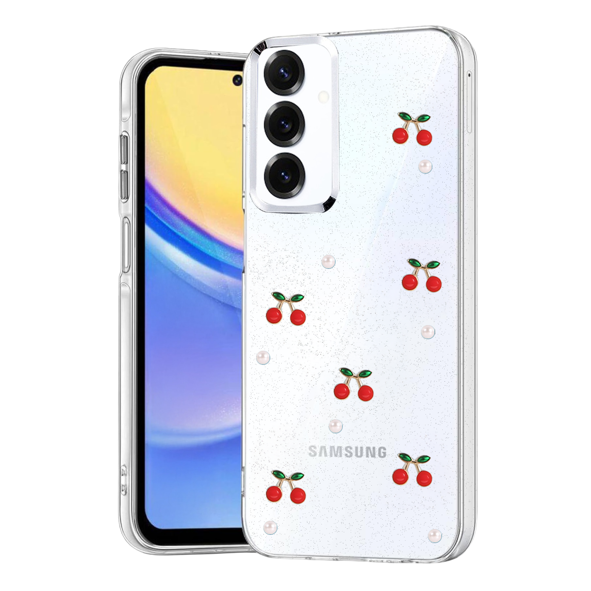 Galaxy A15 4G Fiyonk Desenli Kapak - Desen 9