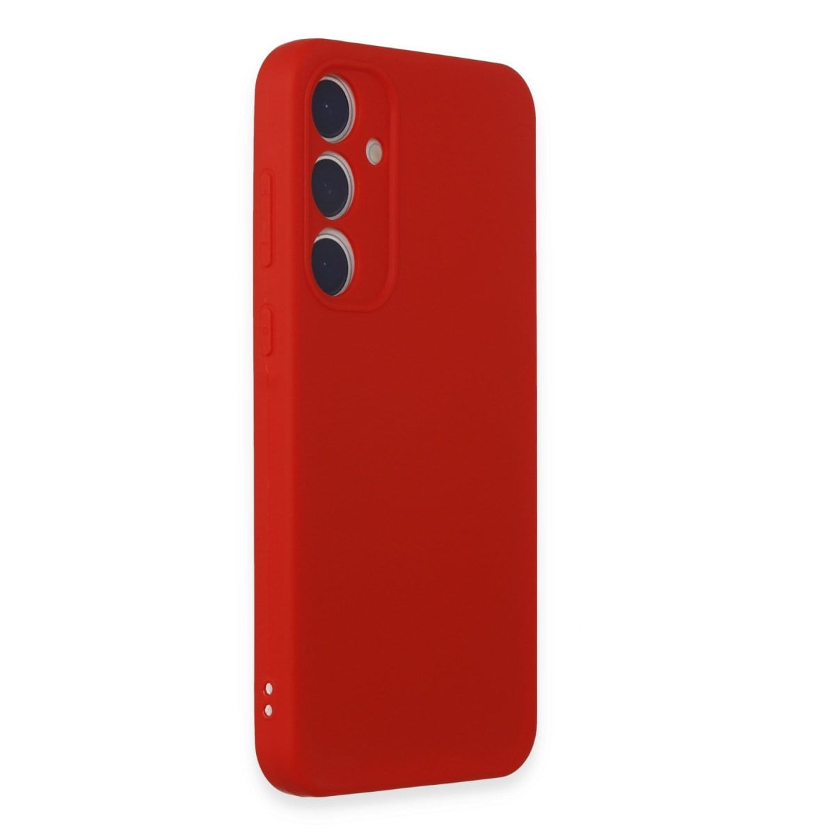 Galaxy A15 4G Kılıf First Silikon - Kırmızı