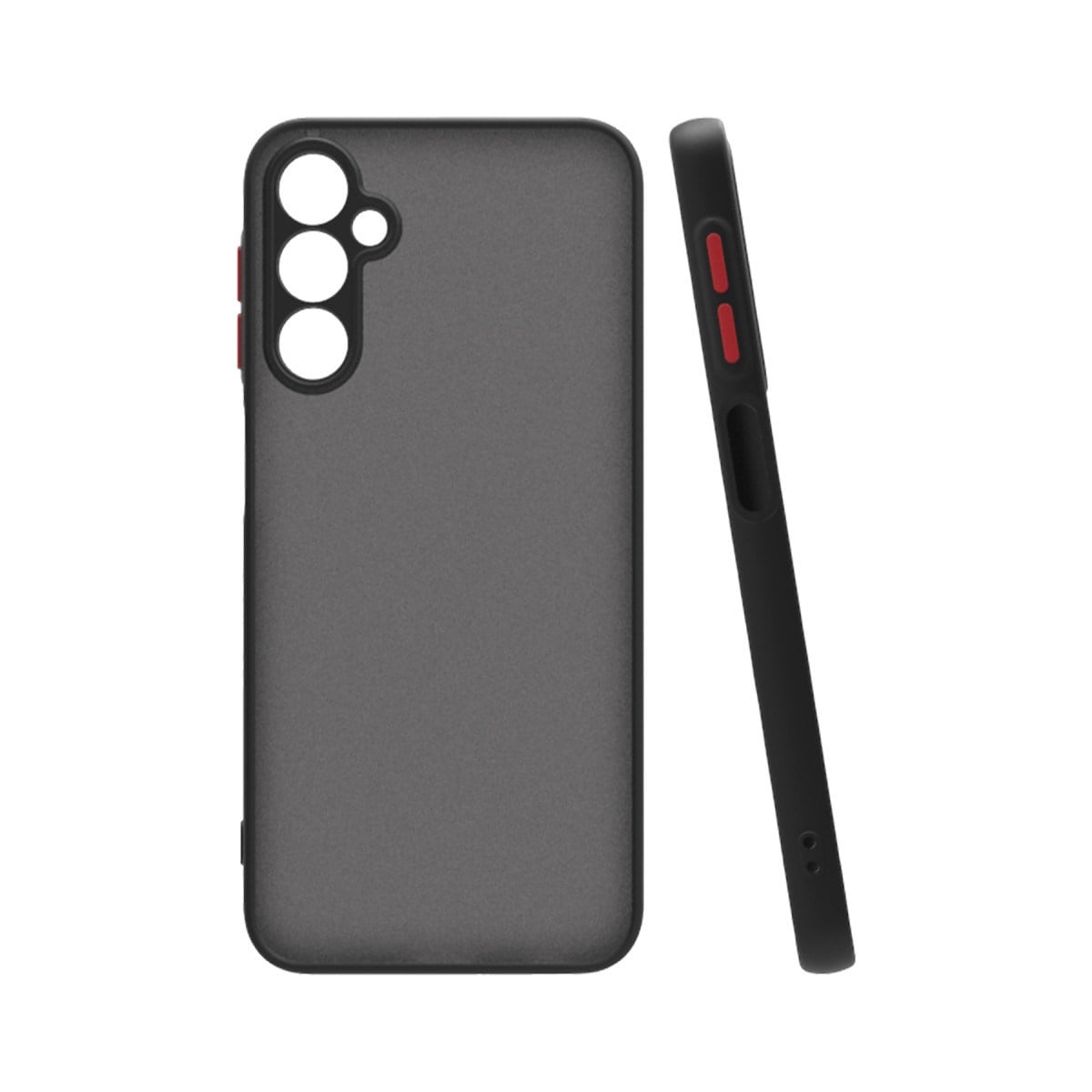 Galaxy A15 4G Kılıf Montreal Silikon Kapak - Siyah