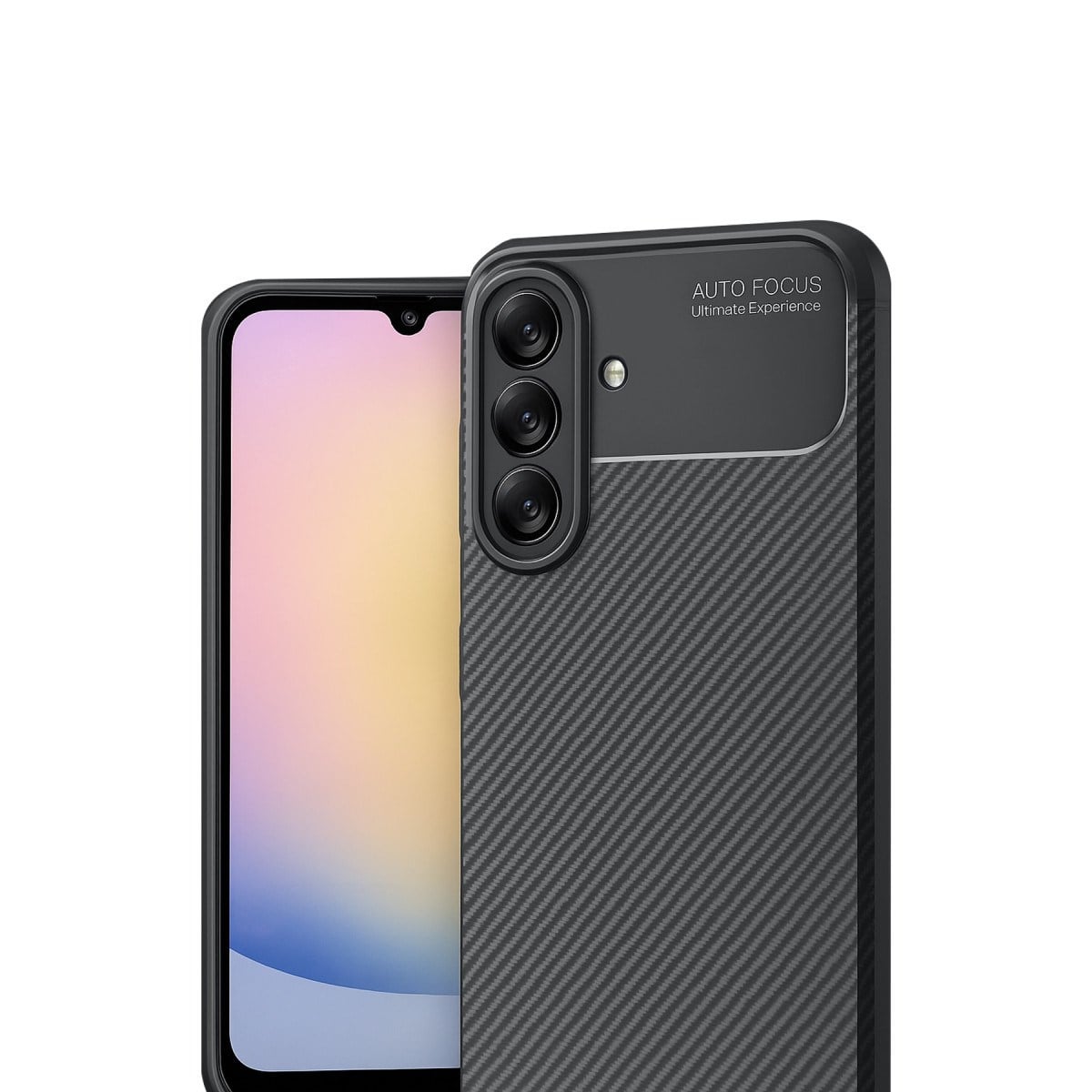 Galaxy A17 5G Auto Focus Karbon Kapak - Siyah