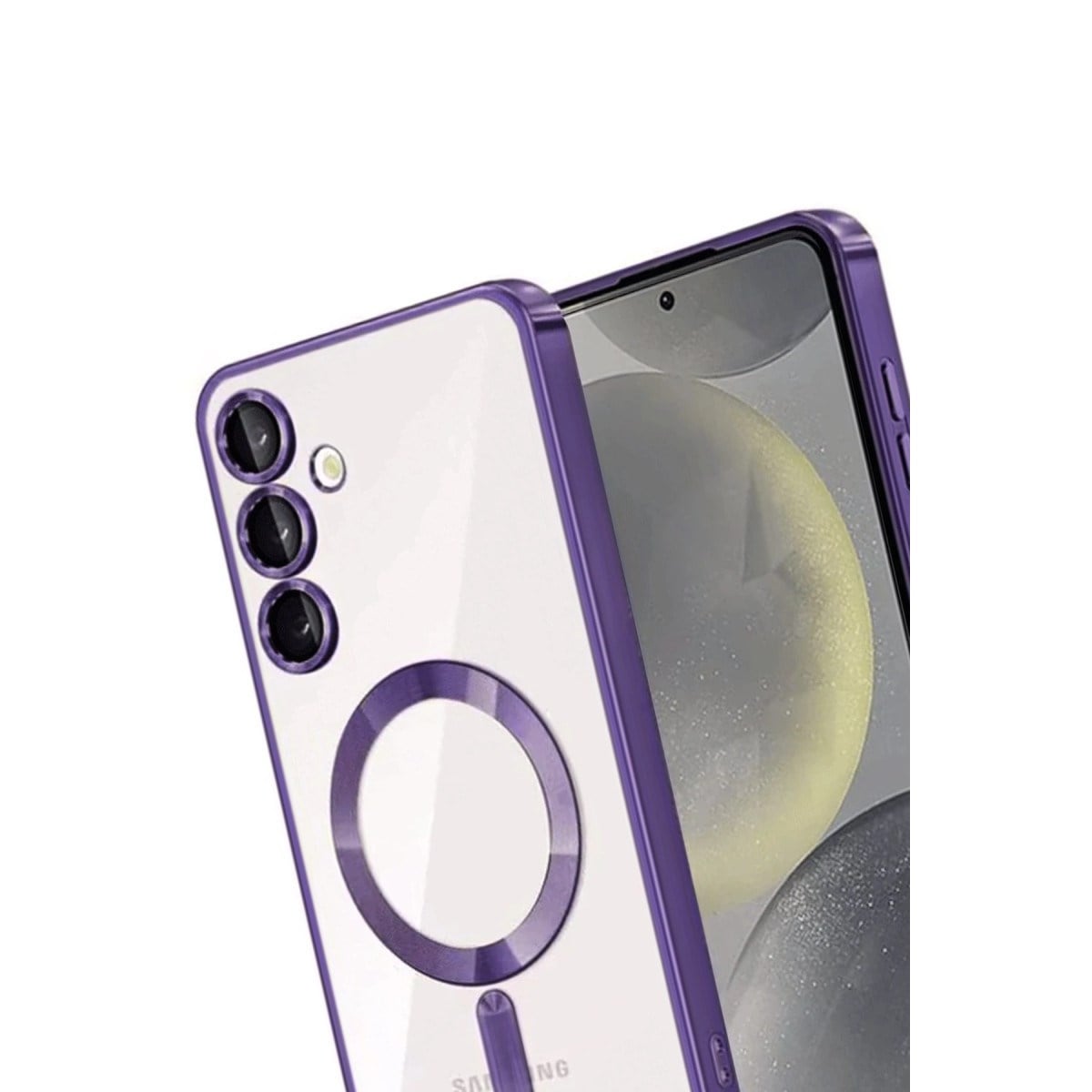 Galaxy A17 5G Kross Magneticsafe Kapak - Mor
