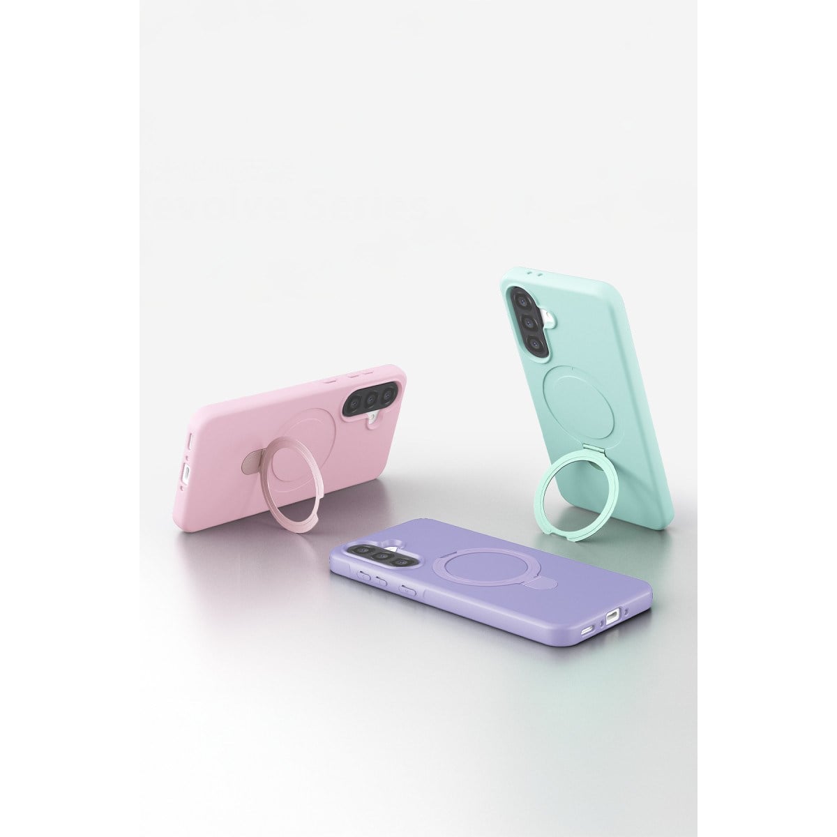 Galaxy A17 5G Regal Magsafe Standlı Kapak - Siyah