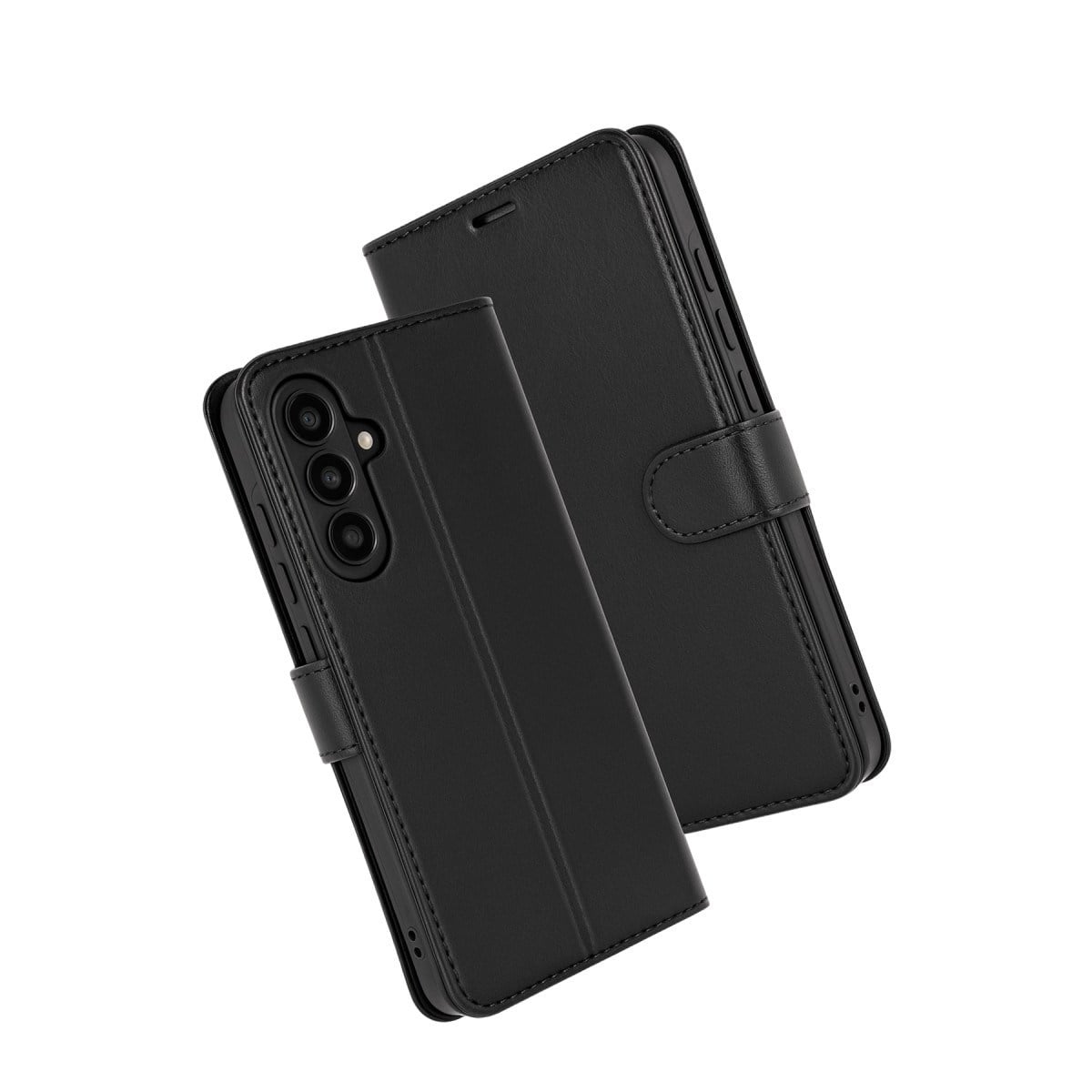 Galaxy A17 5G Trend S Plus Kapaklı Kılıf - Siyah