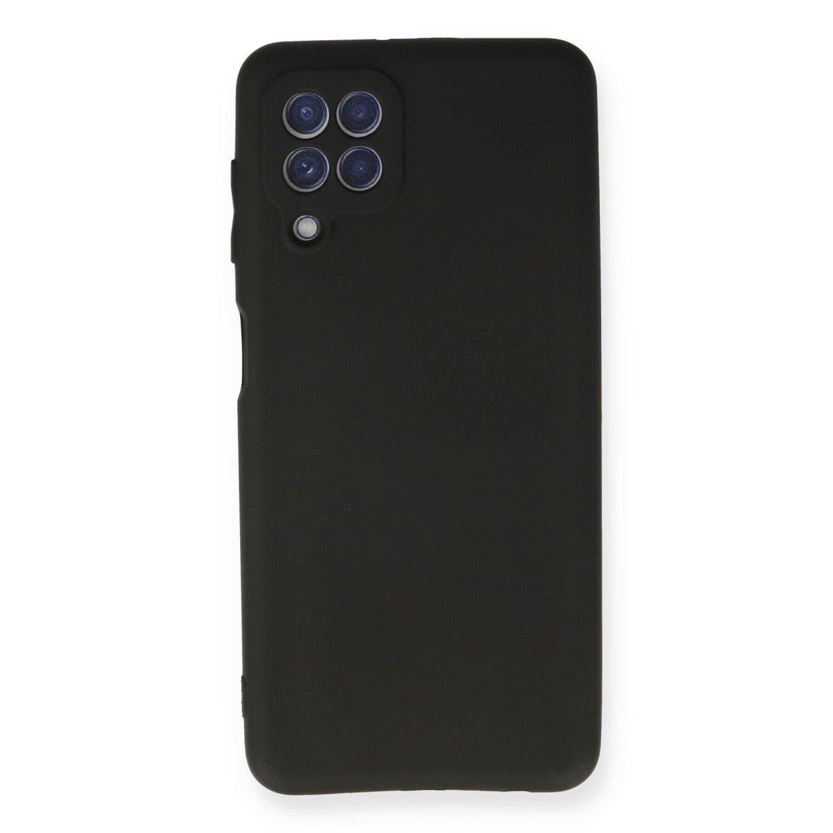 Galaxy A22 Kılıf First Silikon - Siyah