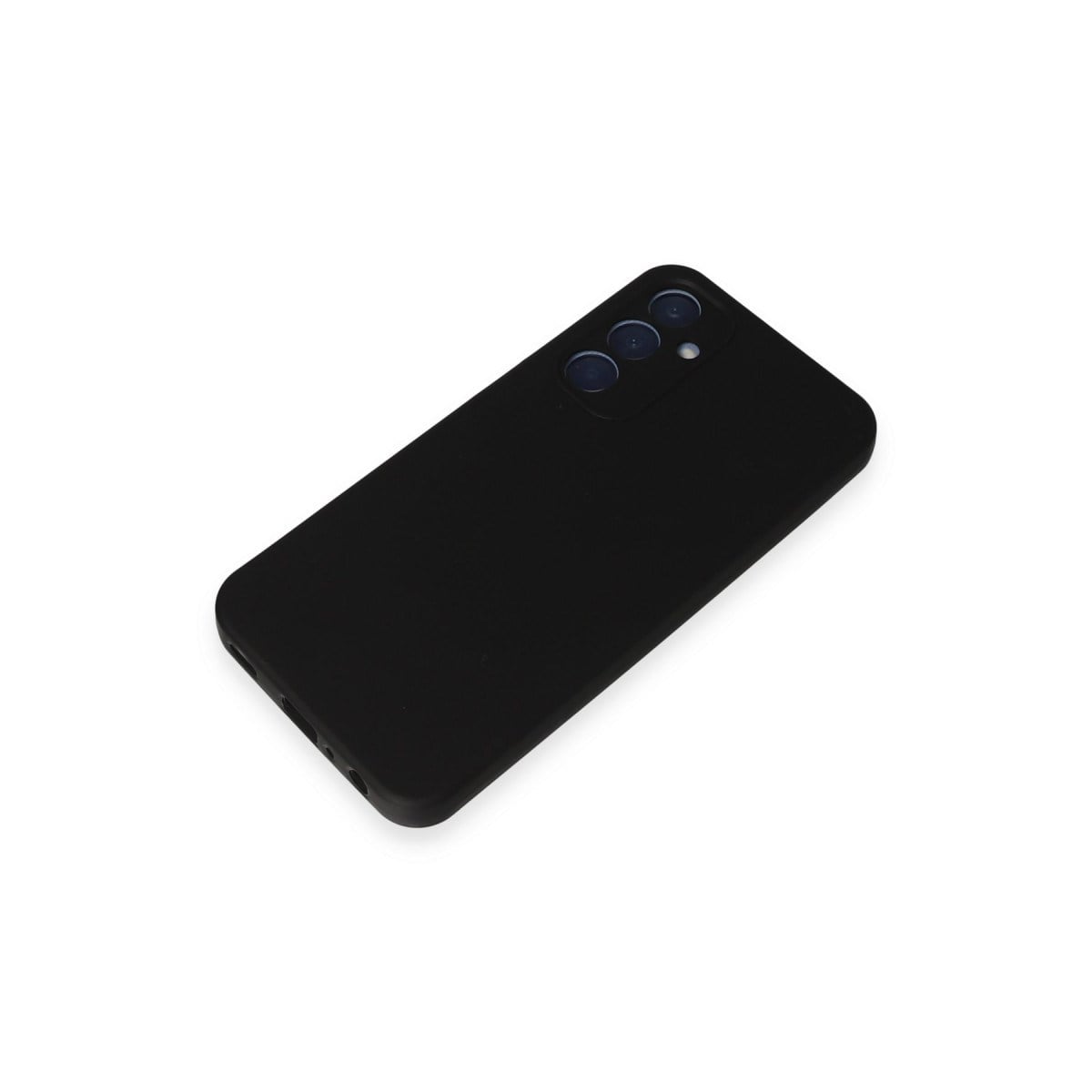 Galaxy A25 5G Kılıf Nano içi Kadife Silikon - Siyah