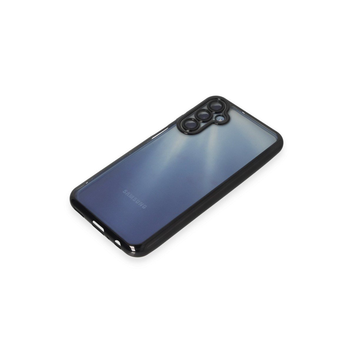 Galaxy A25 5G Kılıf Razer Lensli Silikon - Siyah