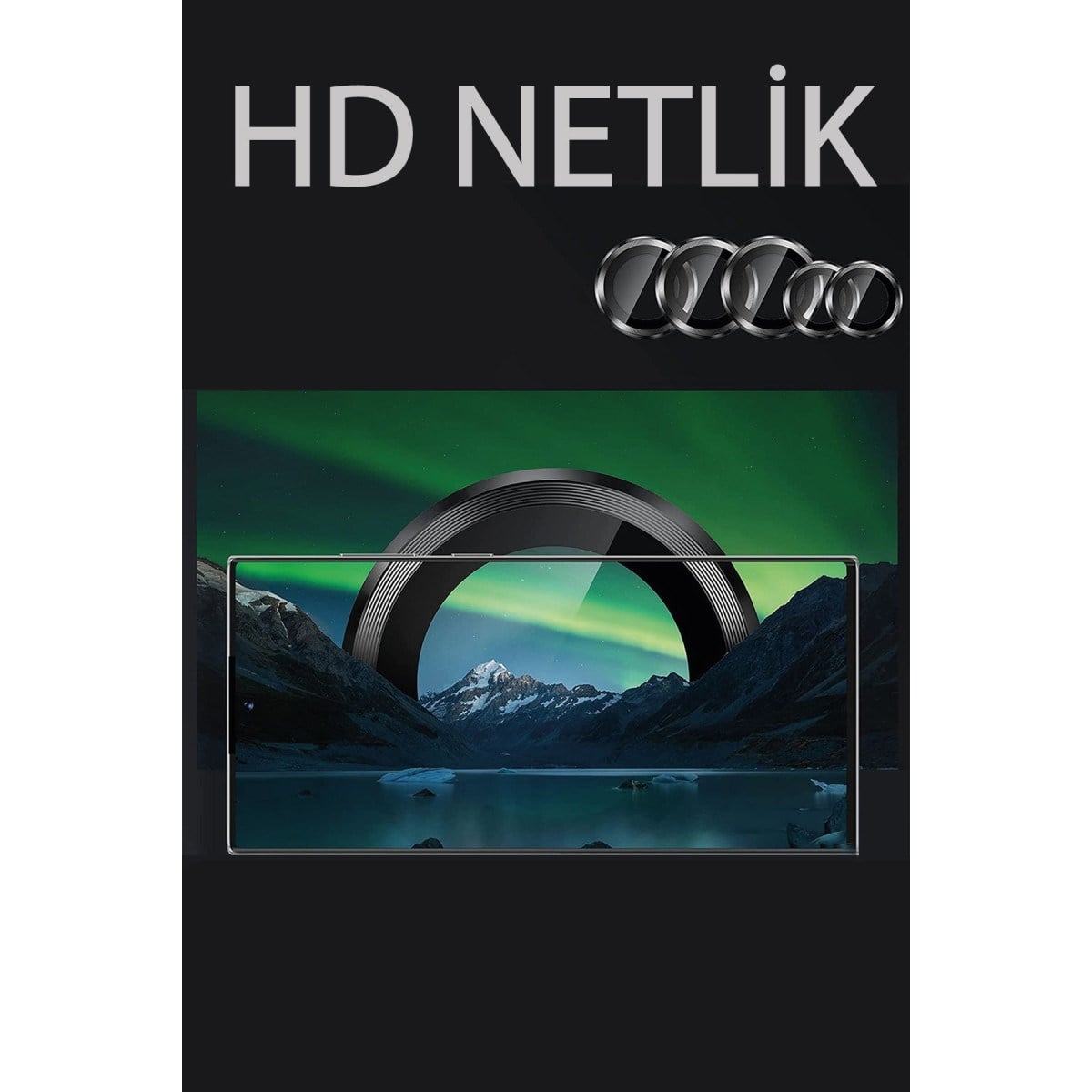 Galaxy A25 5G Valdez Metal Kamera Lens - Siyah