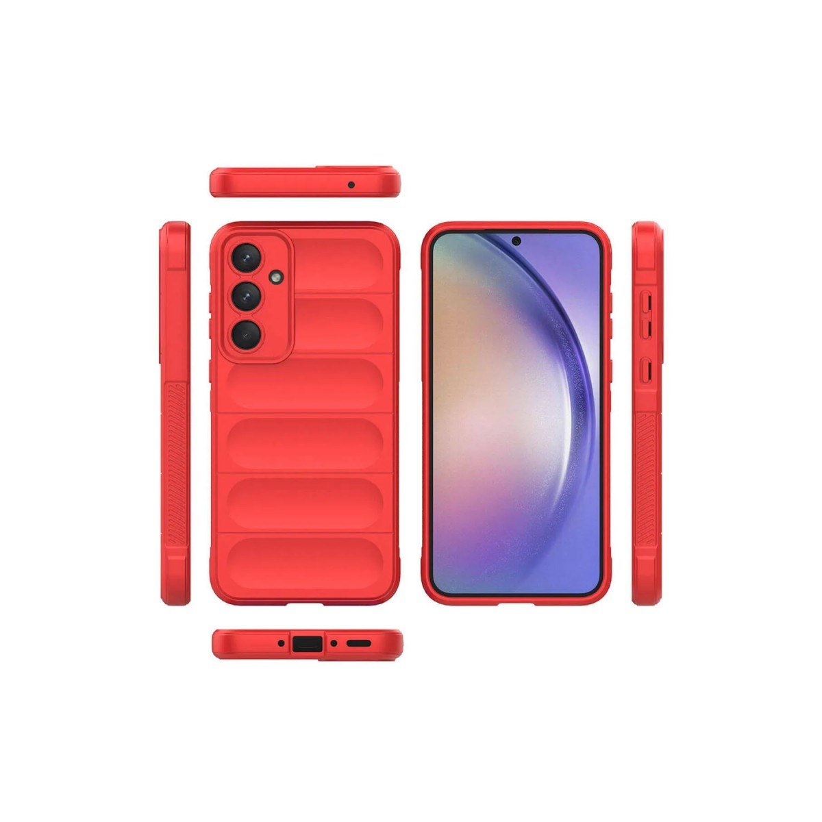 Galaxy A26 Kılıf Optimum Silikon - Kırmızı