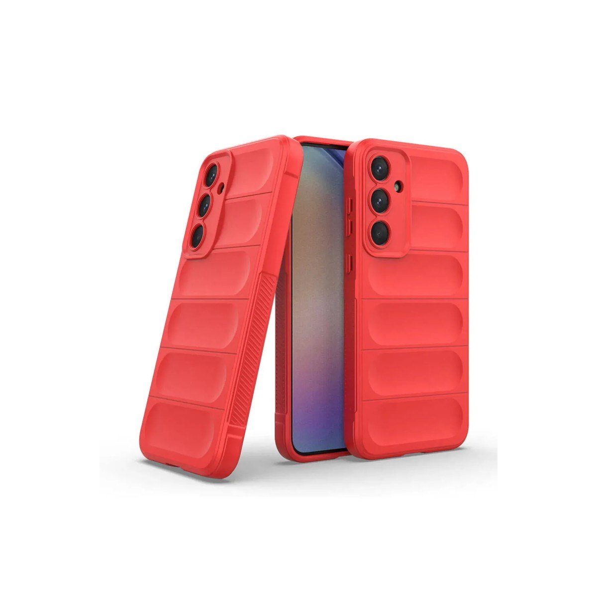 Galaxy A26 Kılıf Optimum Silikon - Kırmızı