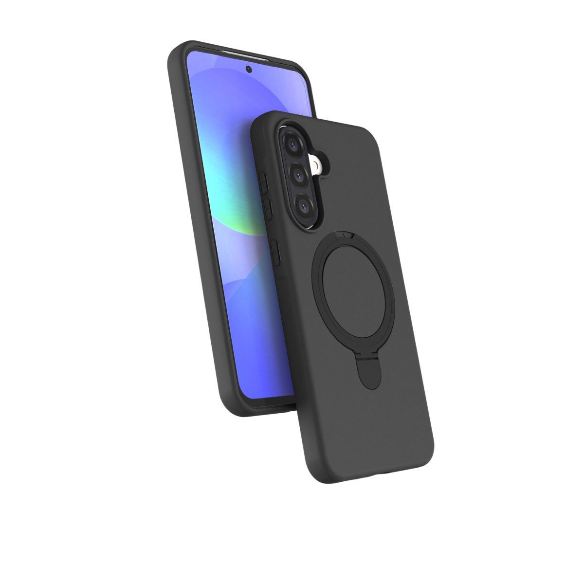 Galaxy A26 Regal Magsafe Standlı Kapak - Siyah