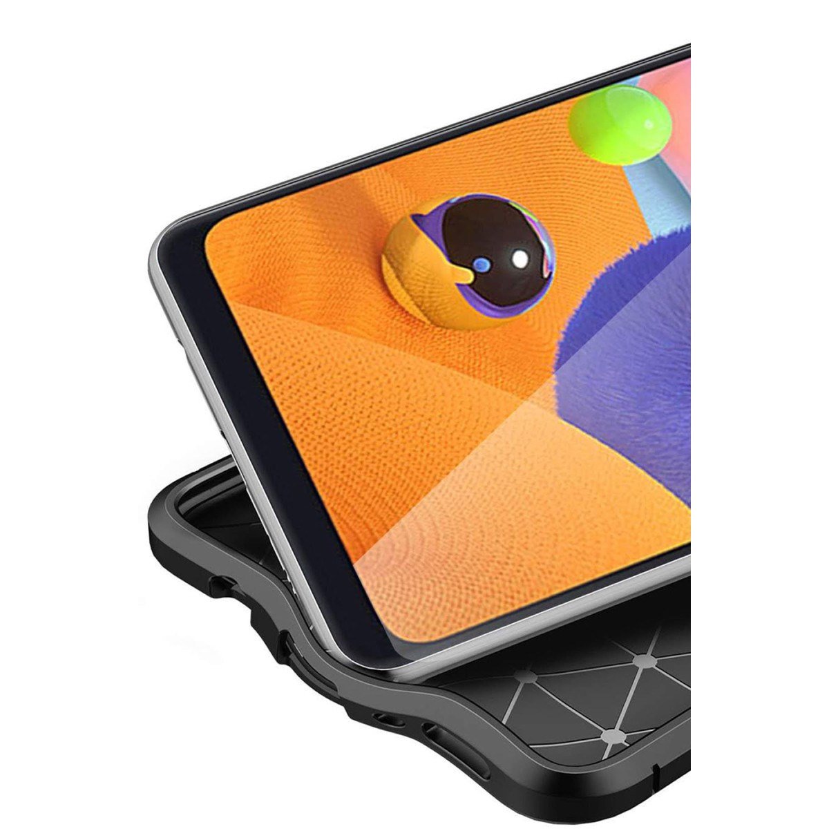 Galaxy A31 Kılıf Auto Focus Kapak - Kırmızı