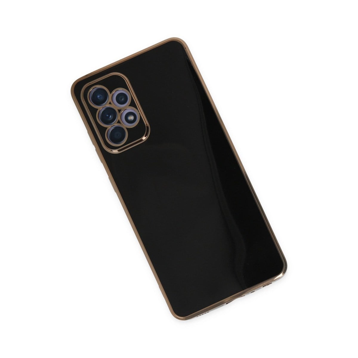 Galaxy A32 Kılıf Volet Silikon - Siyah