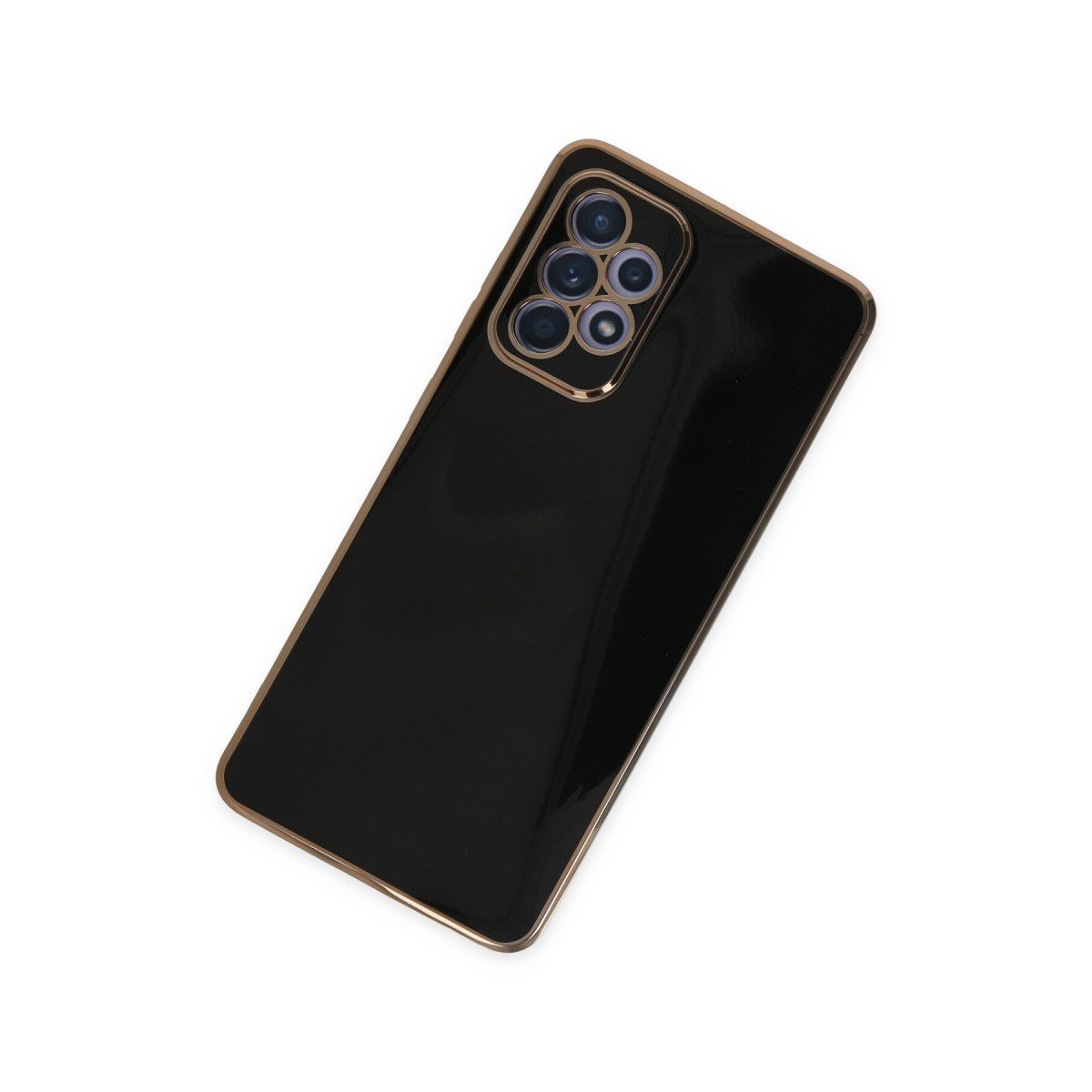 Galaxy A32 Kılıf Volet Silikon - Siyah