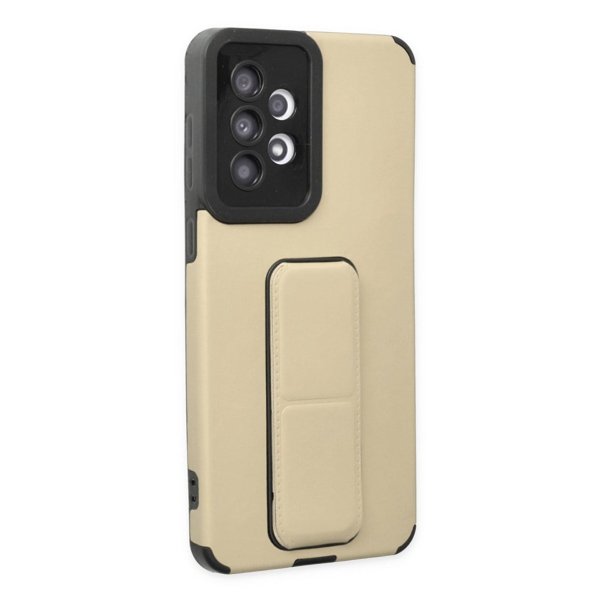 Galaxy A33 5G Kılıf Mega Standlı Silikon - Gold
