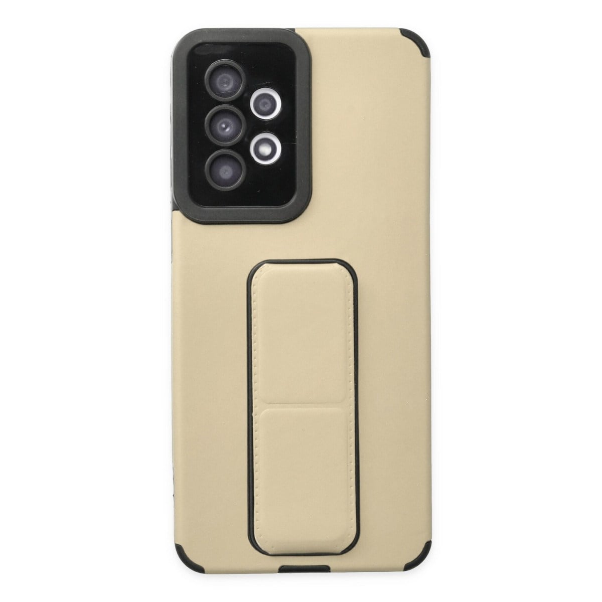 Galaxy A33 5G Kılıf Mega Standlı Silikon - Gold