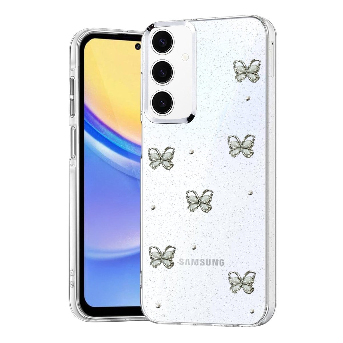 Galaxy A35 5G Fiyonk Desenli Kapak - Desen 9