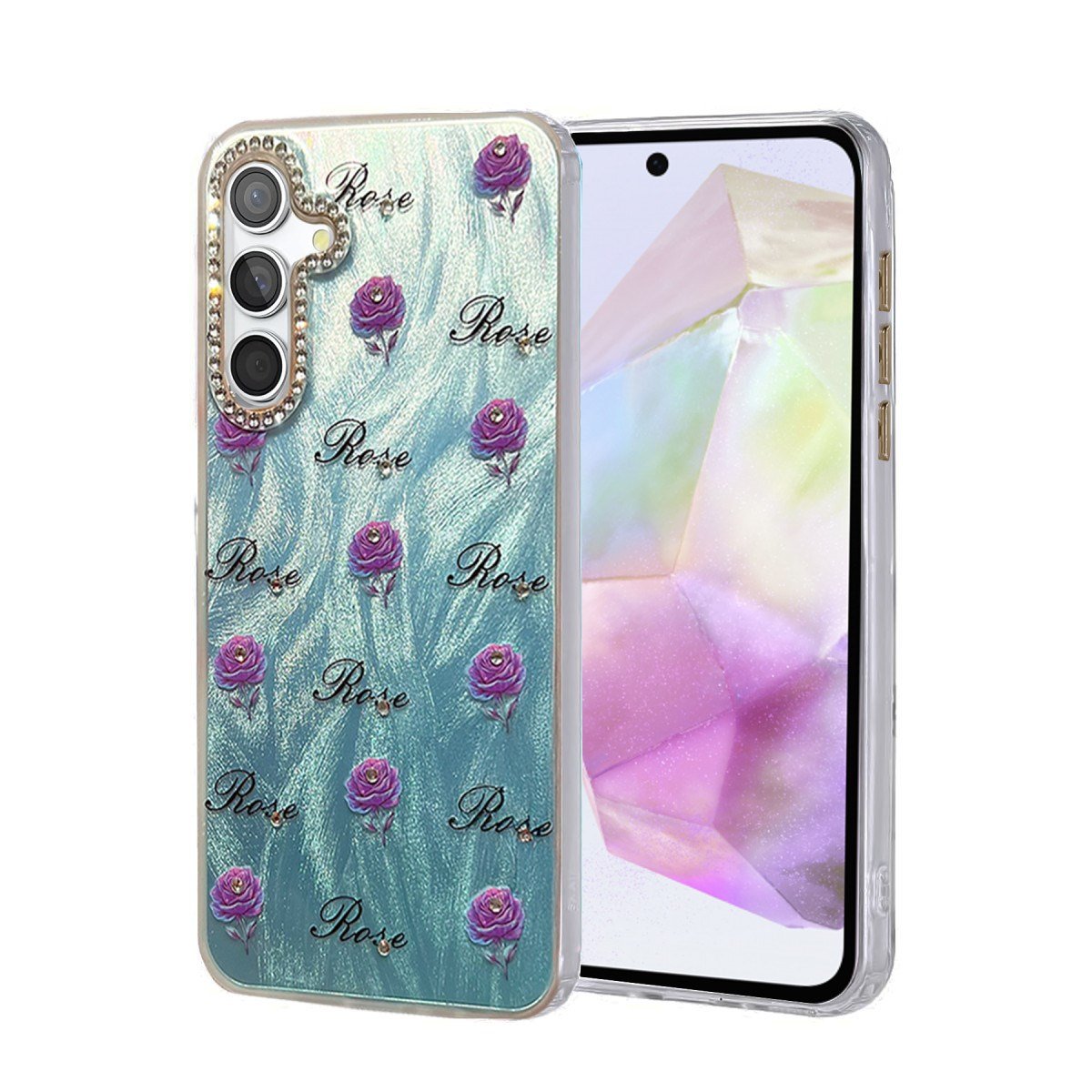 Galaxy A35 5G Kılıf Blade Aynalı Desenli Kapak - Desen 9
