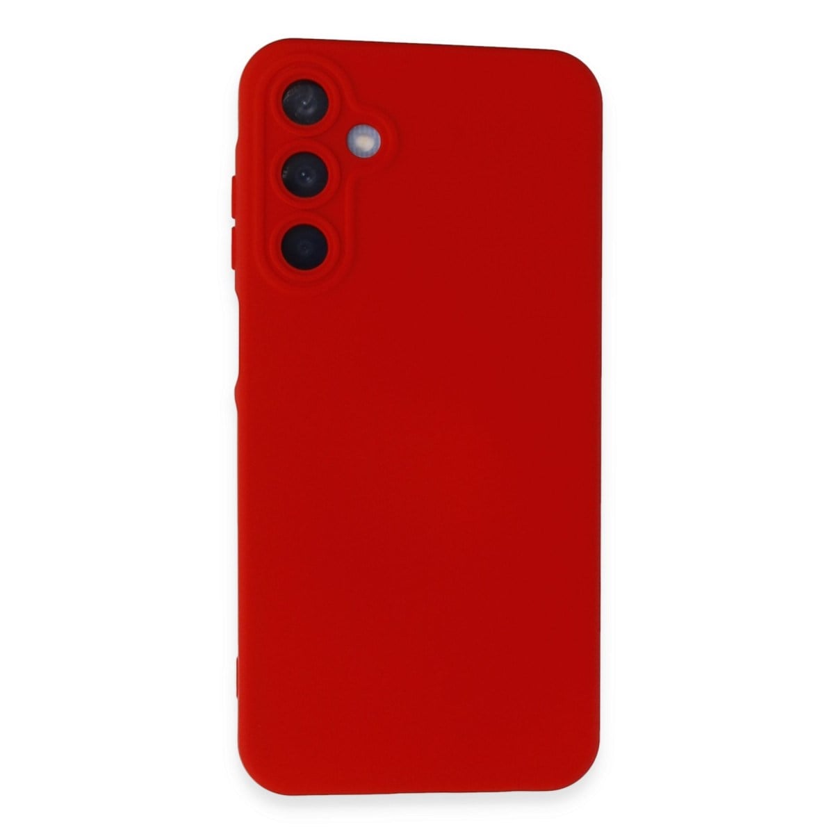 Galaxy A35 5G Kılıf Nano içi Kadife Silikon - Kırmızı
