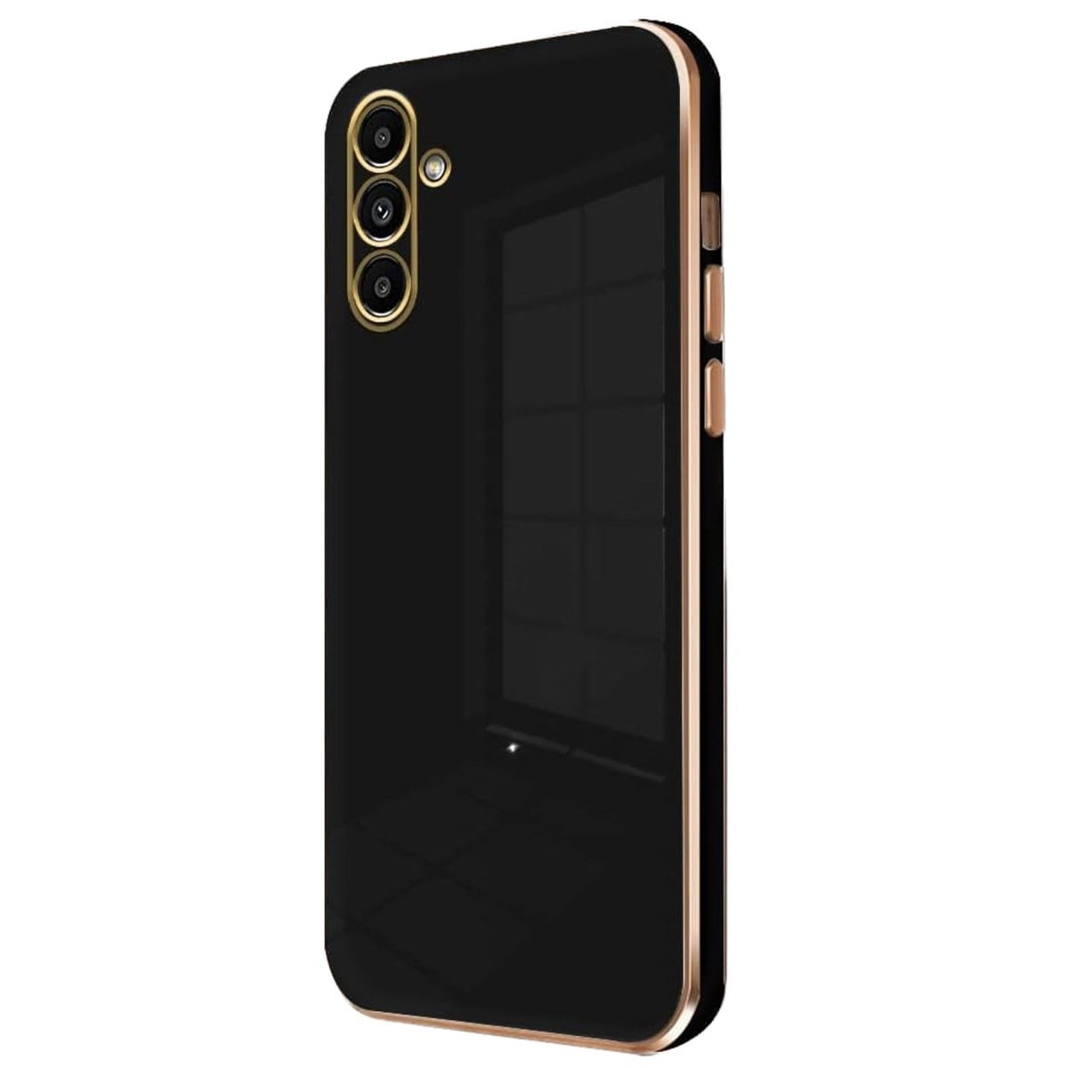 Galaxy A35 5G Kılıf Volet Silikon - Siyah