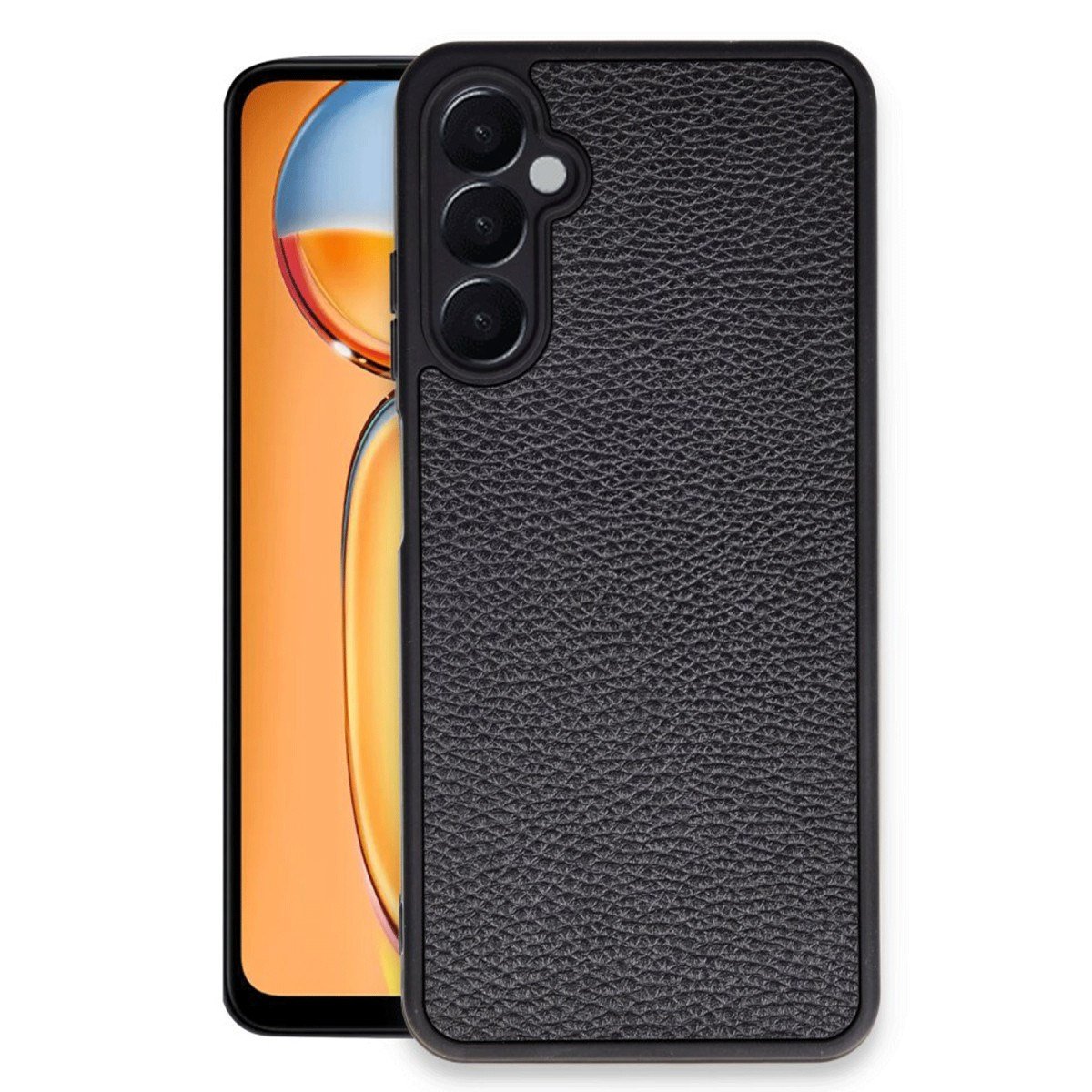Galaxy A36 Kılıf Aras Deri Kapak - Siyah