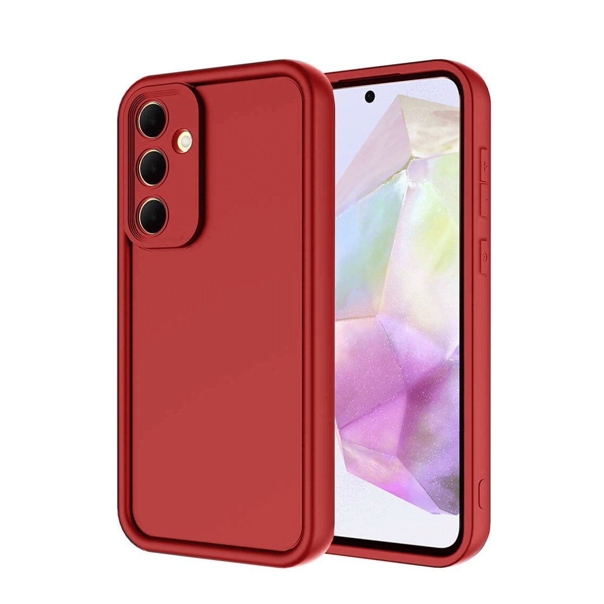 Galaxy A36 Kılıf Viera Silikon - Kırmızı