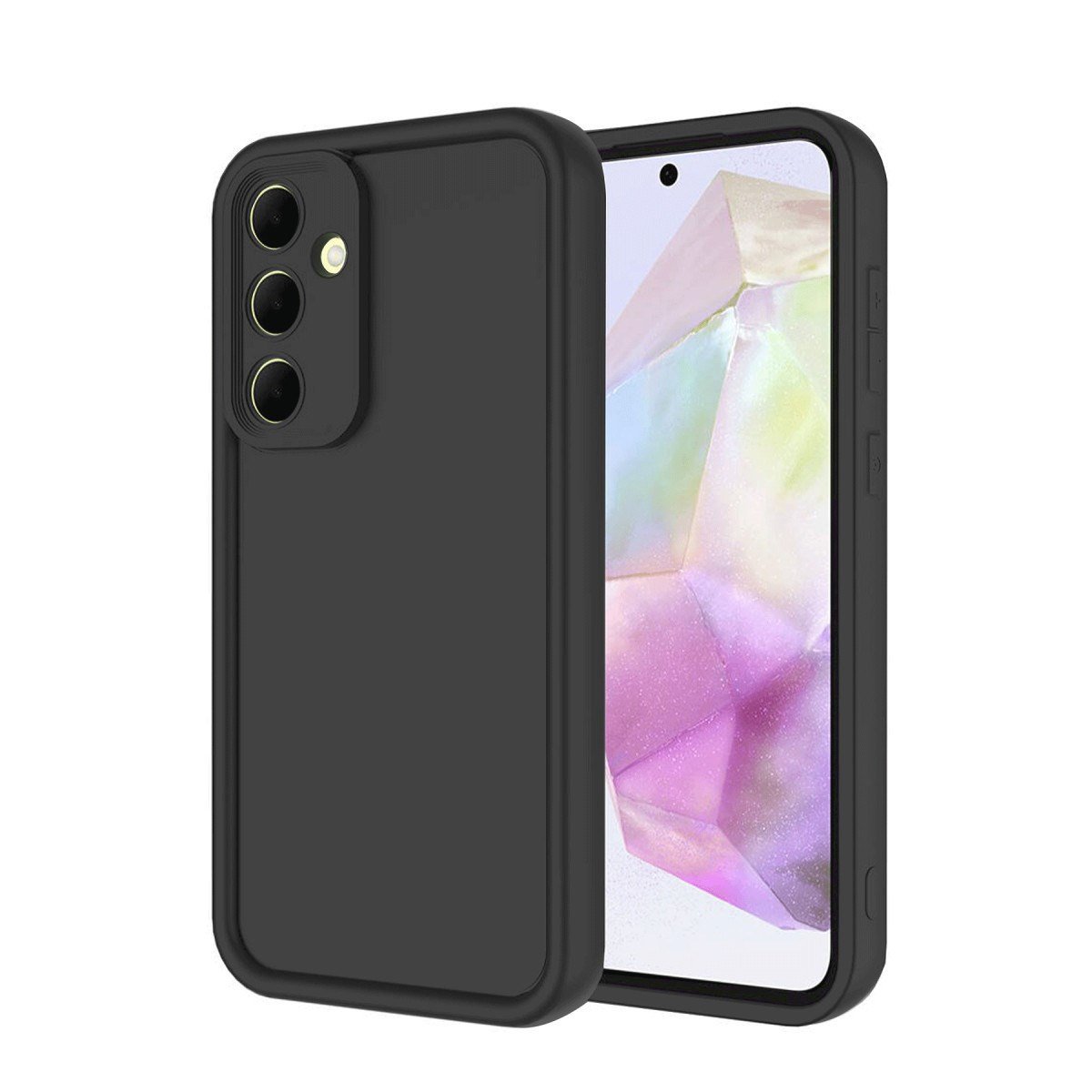 Galaxy A36 Kılıf Viera Silikon - Siyah