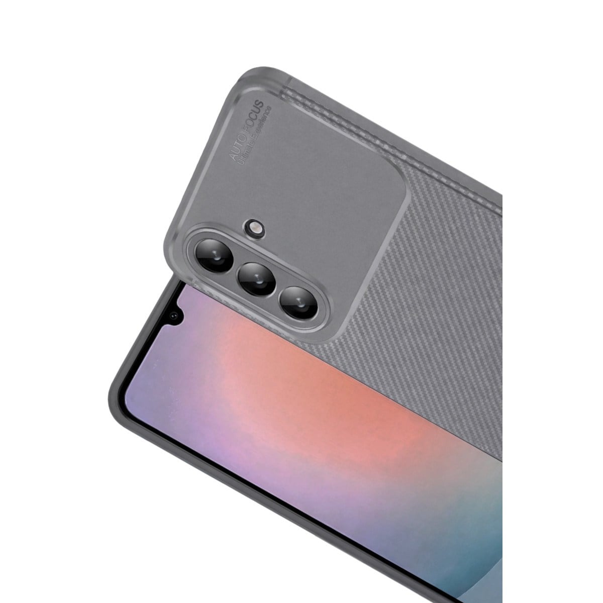Galaxy A37 5G Auto Focus Karbon Kapak - Gri
