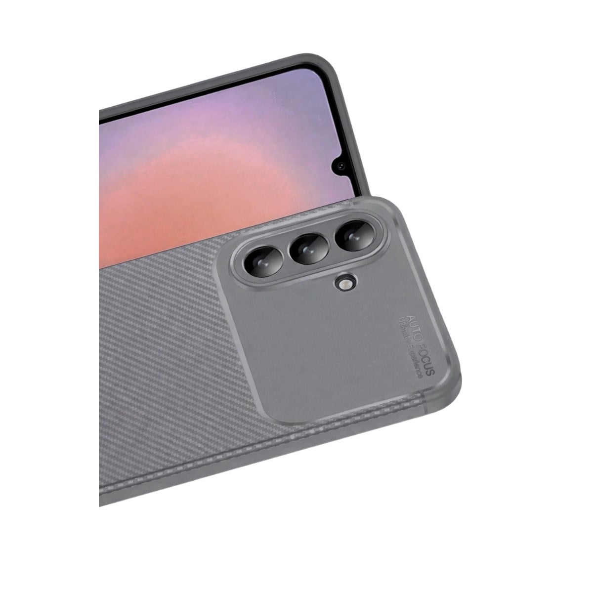 Galaxy A37 5G Auto Focus Karbon Kapak - Gri