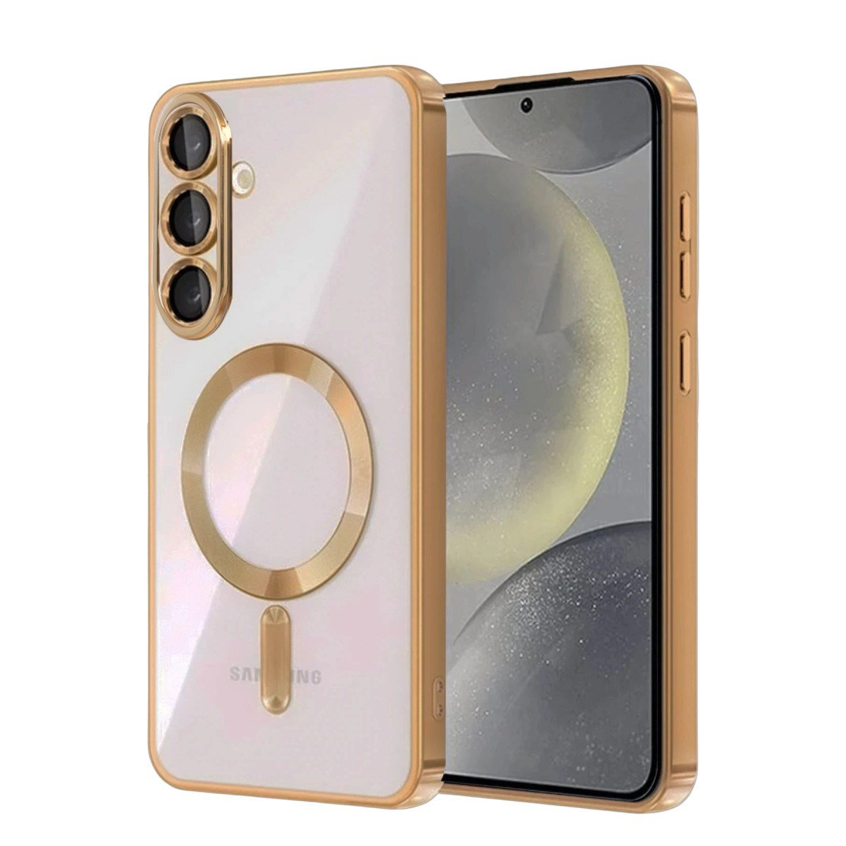 Galaxy A37 5G Kross Magneticsafe Kapak - Çöl Titanyum
