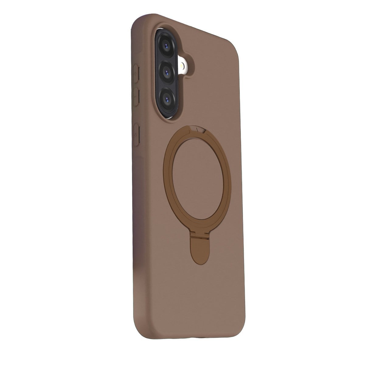 Galaxy A37 5G Regal Magsafe Standlı Kapak - Çöl Titanyum