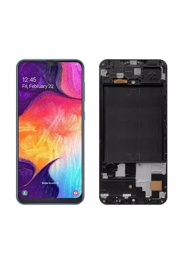 Galaxy A50 Sm A505f Lcd Ekran Dokunmatik Full Çıta