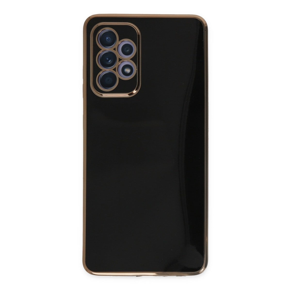 Galaxy A52 Kılıf Volet Silikon - Siyah
