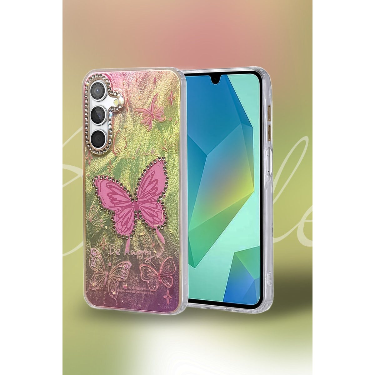 Galaxy A54 5G Kılıf Blade Aynalı Desenli Kapak - Desen 9
