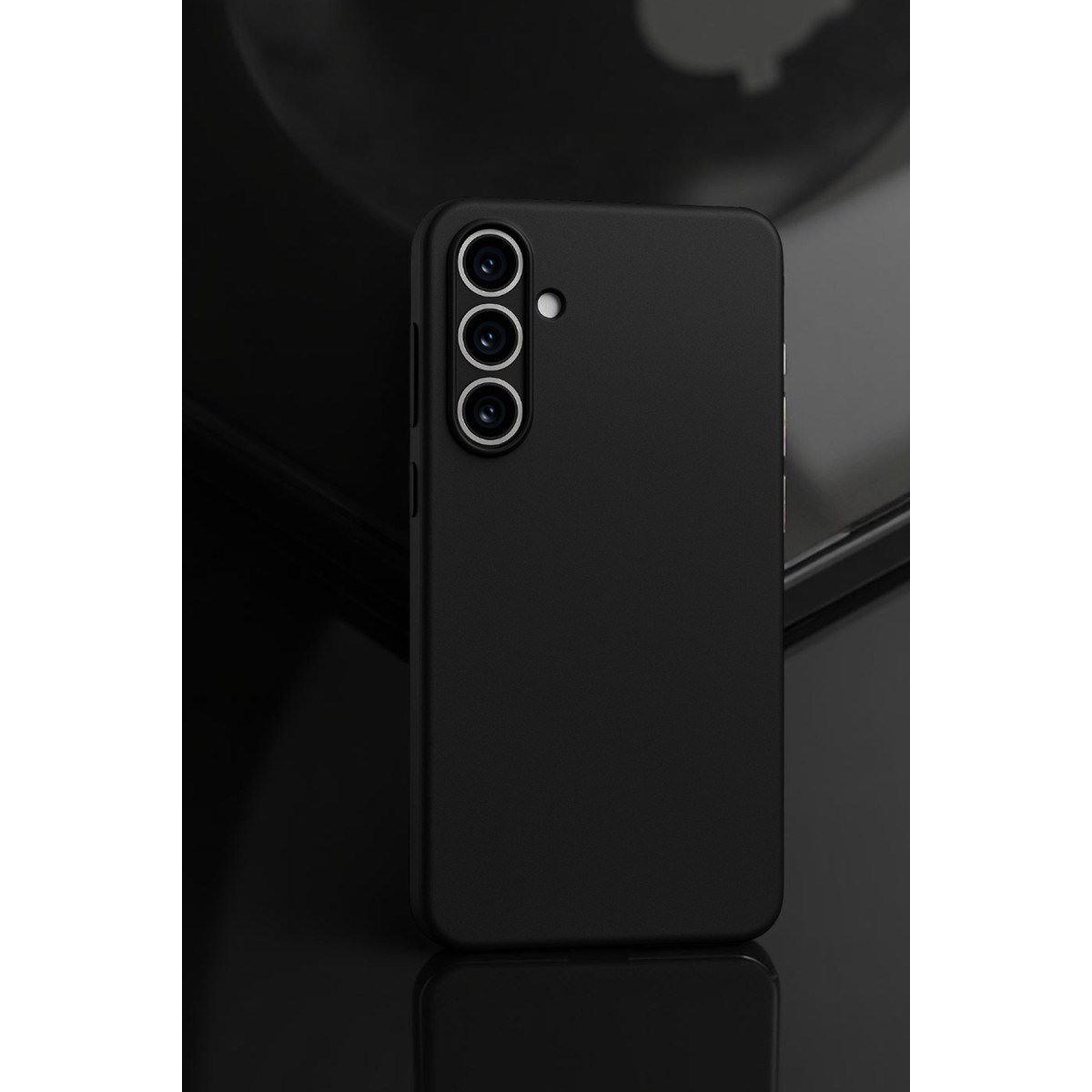 Galaxy A55 5G Kılıf First Silikon - Siyah