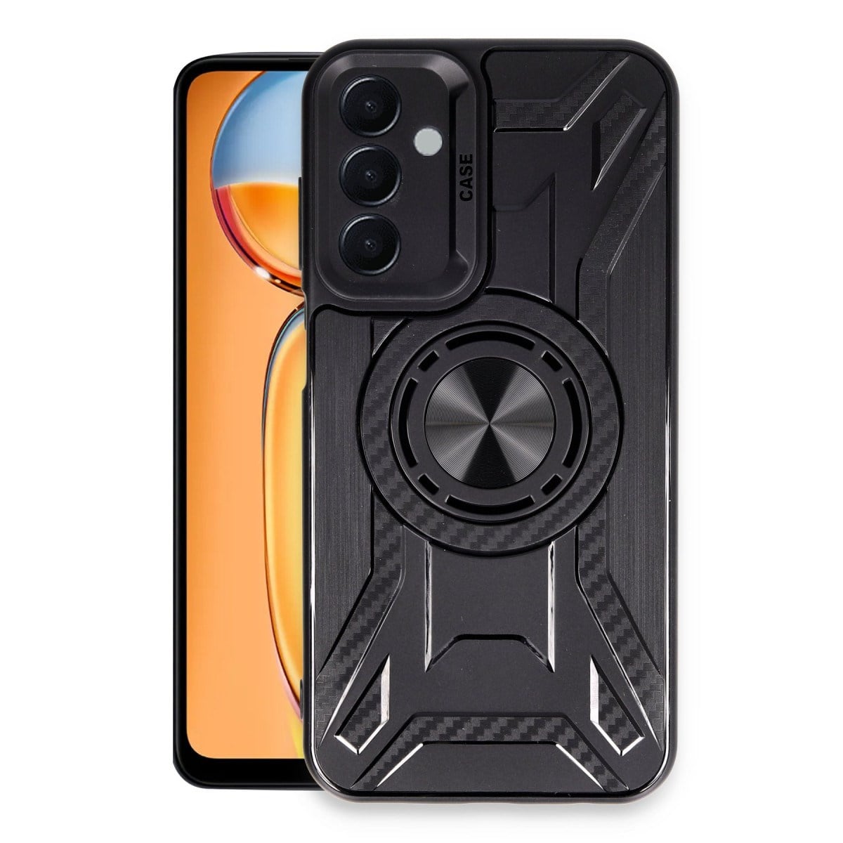 Galaxy A55 5G Kılıf Lincoln Silikon - Siyah