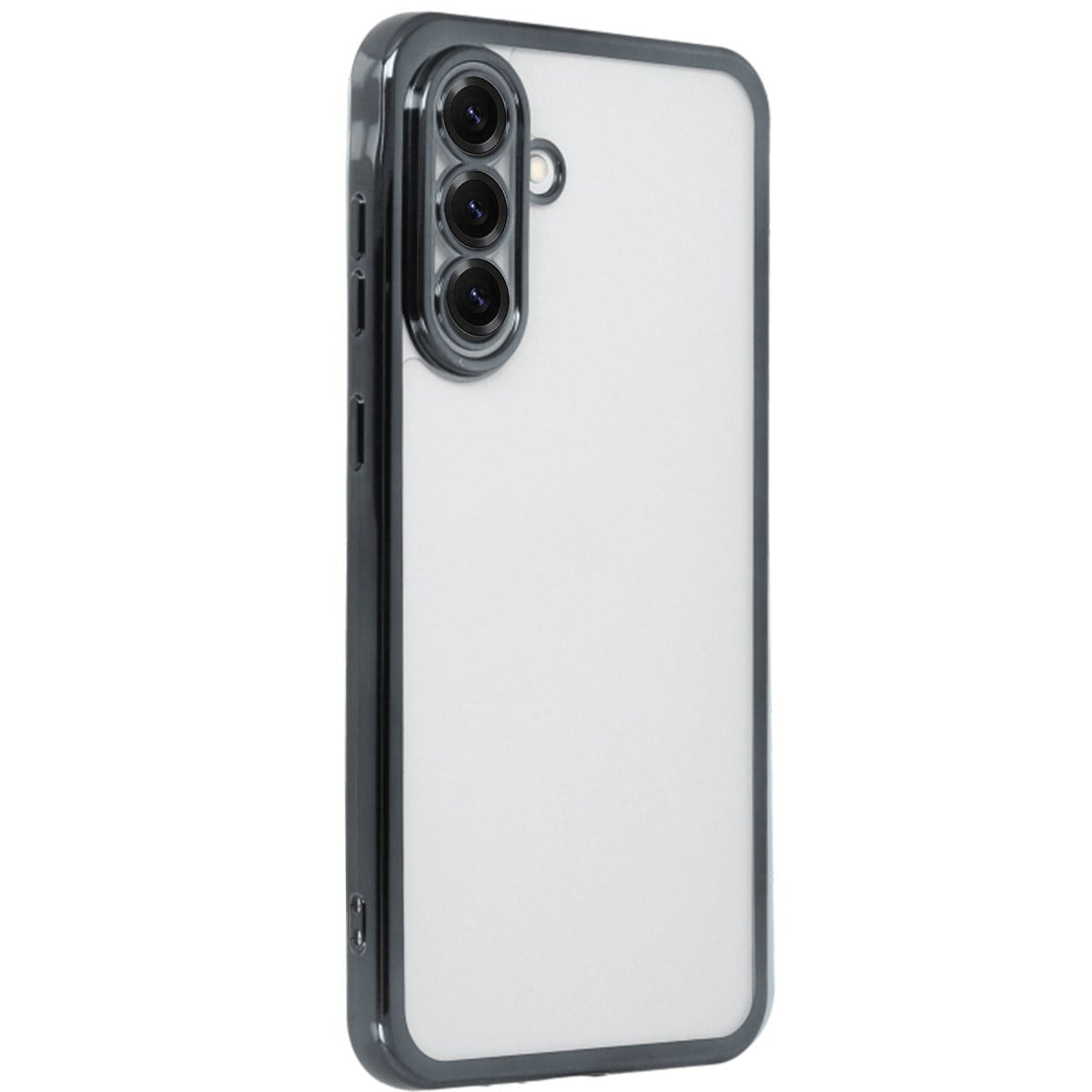 Galaxy A56 Kılıf Razer Lensli Silikon - Siyah