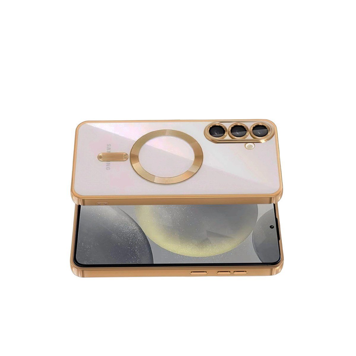 Galaxy A57 5G Kross Magneticsafe Kapak - Çöl Titanyum