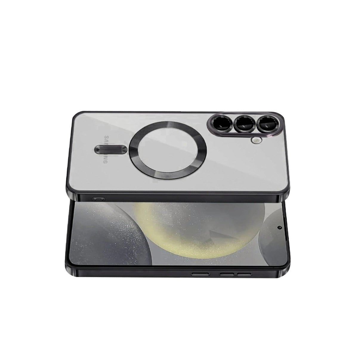 Galaxy A57 5G Kross Magneticsafe Kapak - Siyah