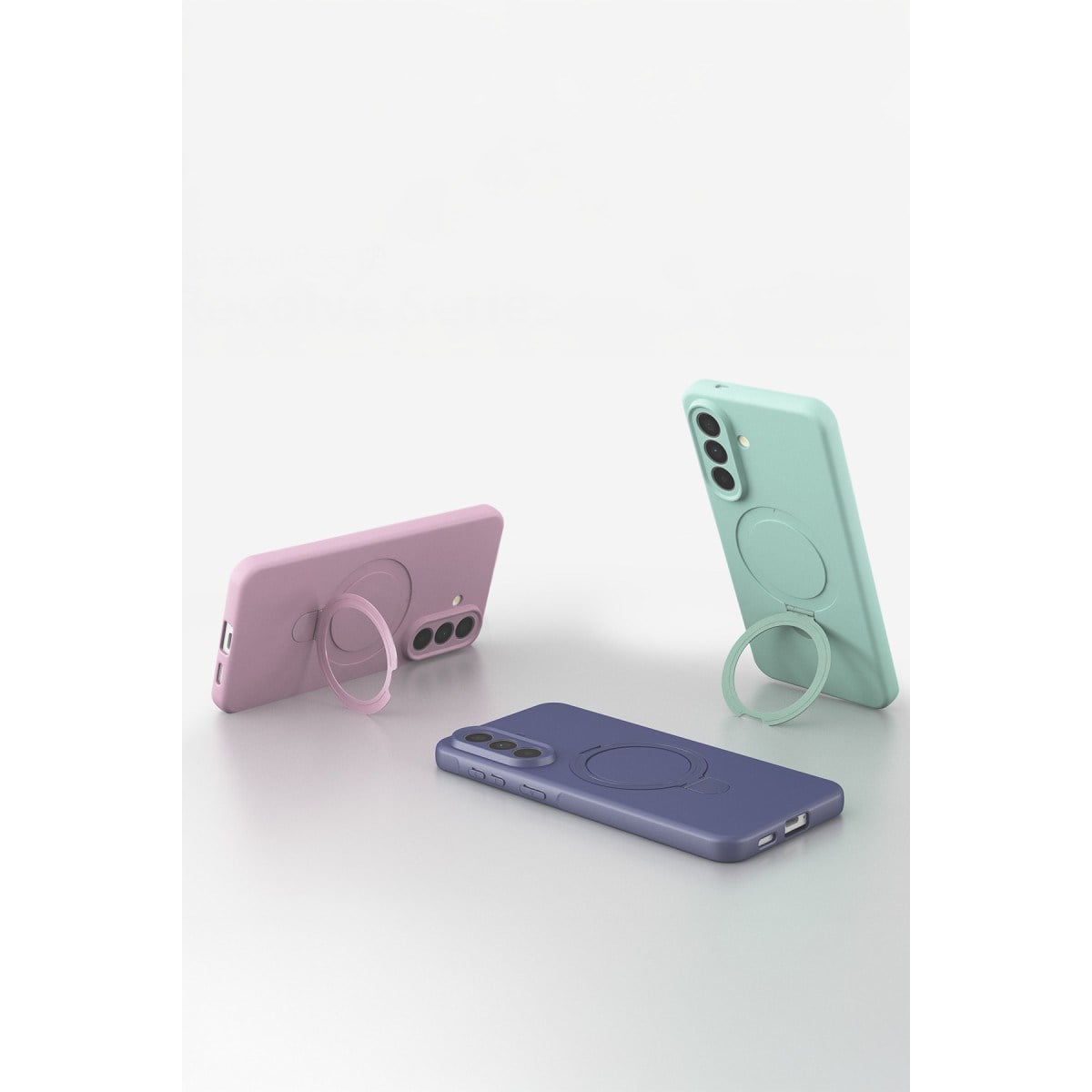 Galaxy A57 5G Regal Magsafe Standlı Kapak - Çöl Titanyum